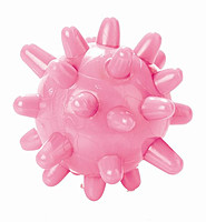 Мяч игольчатый (4,5 см) розовый М-104 Тривес