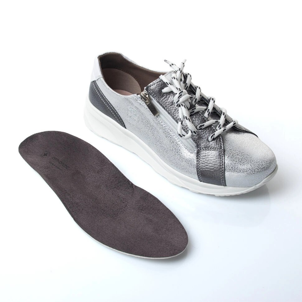 Обувь ортопедическая женская кроссовки LM-708.038 Сильвер Luomma