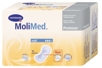 Прокладки для женщин Molimed Premium Midi 14 шт. Hartmann